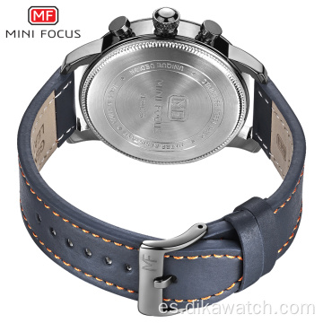 MINI FOCUS Reloj de pulsera de cuarzo para hombre a la moda